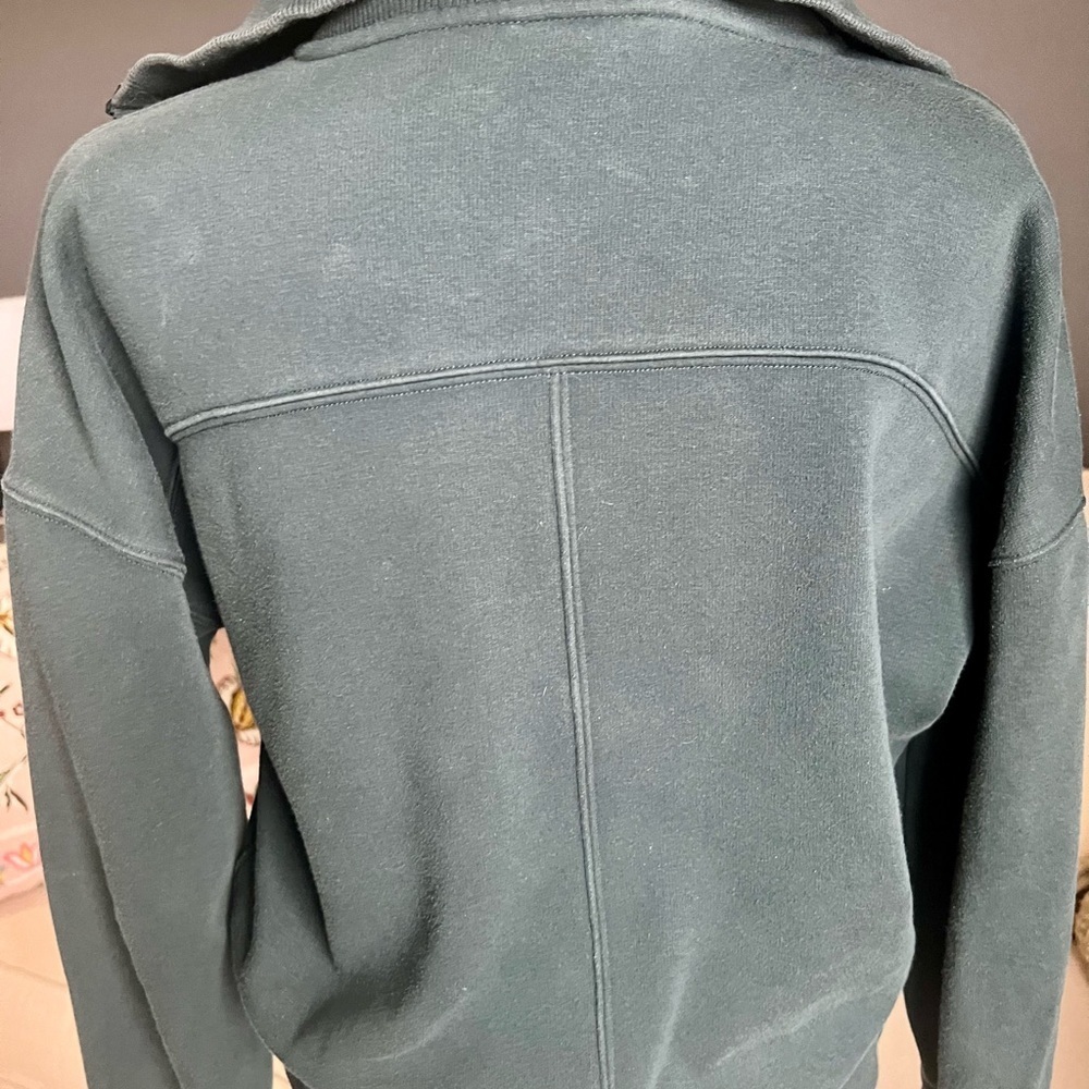 ATHLETA- NORDIC TEAL QUARTER ZIP - SIZE XS - Picture 6 of 8